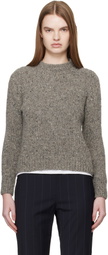 &Daughter Gray Arden Donegal Sweater