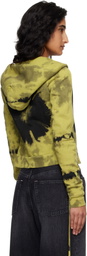 Ottolinger Yellow Sutured Zip Hoodie