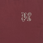 Palm Angels Men's Monogram T-Shirt in Bordeux