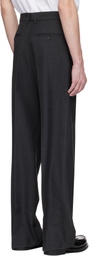 Bally Gray Twill Trousers
