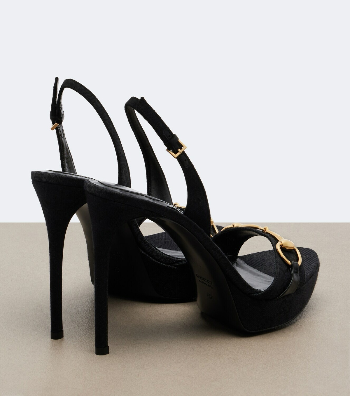 Gucci Donna Horsebit slingback sandals
