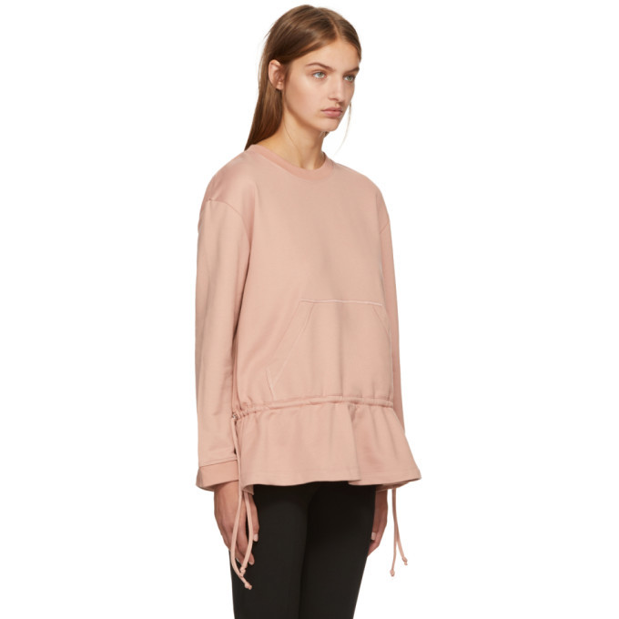 Cedric Charlier Pink Crewneck Sweatshirt Cedric Charlier