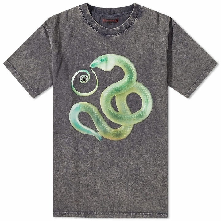 Photo: CLOT Snake Jade T-Shirt in Black