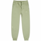 Nike x NOCTA Cardinal Stock Fleece Pant in Oil Green/Light Liquid Lime