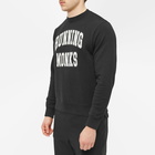 Undercover Men's Running Monks Crew Sweat in Black