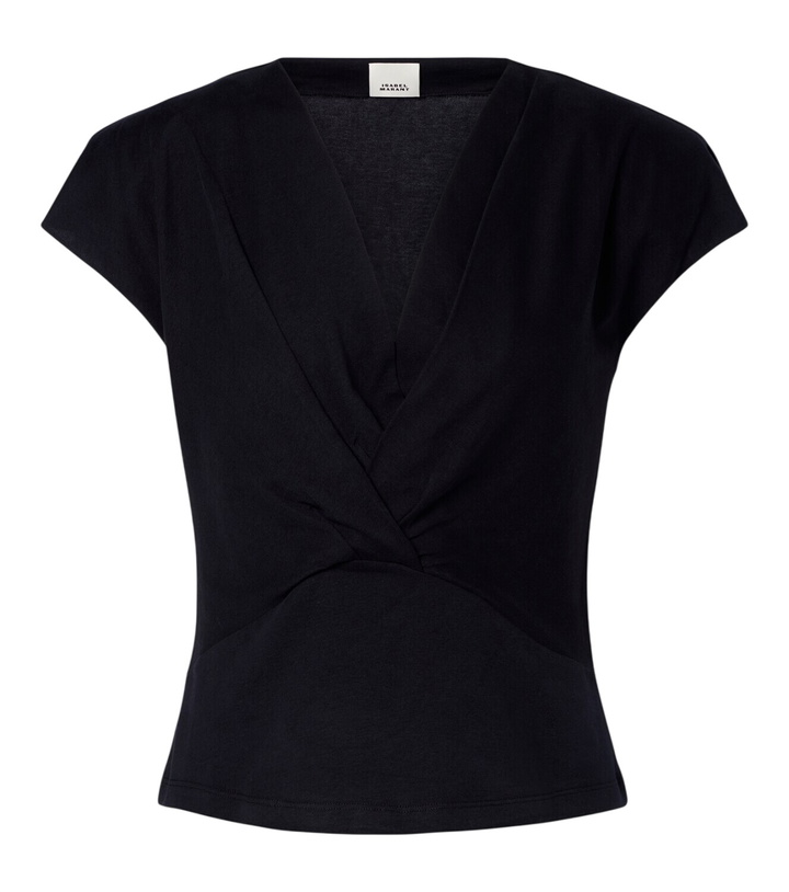 Photo: Isabel Marant Nadrine cotton jersey top