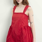Damson Madder Women's Elina Midi Dress in Red