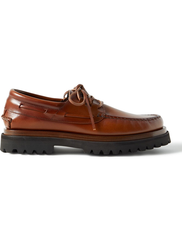Photo: OFFICINE CREATIVE - Heritage Leather Boat Shoes - Brown