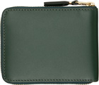 COMME des GARÇONS WALLETS Green Classic Leather Line Wallet