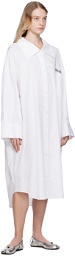 KIMHĒKIM White 1.5 Shirt Midi Dress