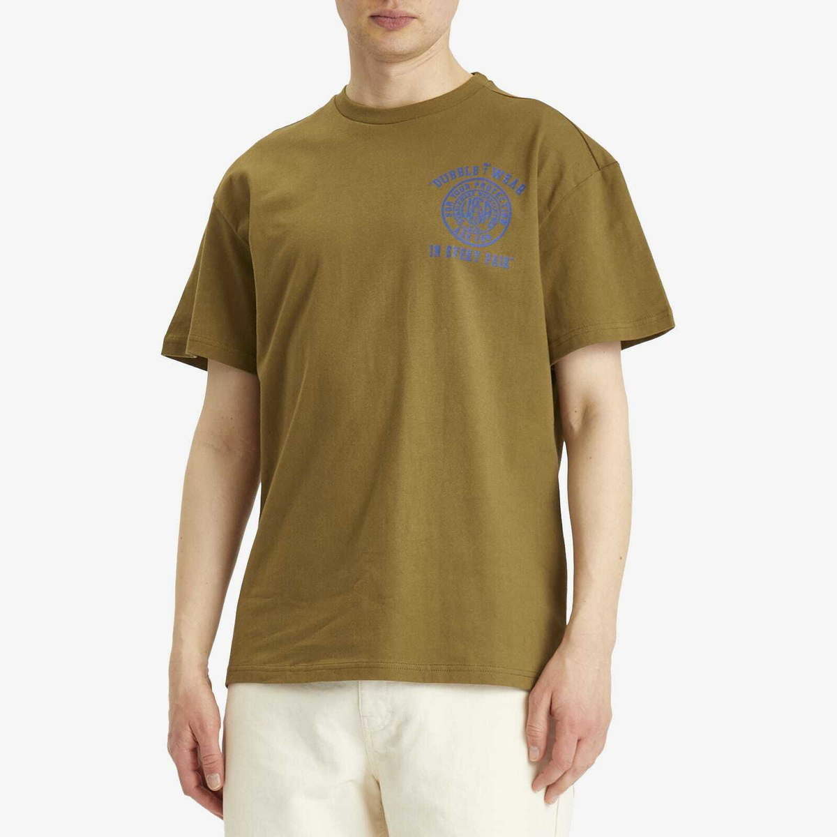 Dubbleware Men's Dubble The Wear T-Shirt in Green