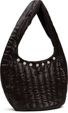 Omar Afridi Brown Quilted Lidia Tote