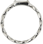 Stolen Girlfriends Club Silver Curb Slim Ring