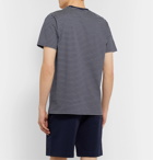 A.P.C. - Striped Cotton-Jersey T-Shirt - Blue
