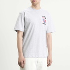 Adidas Men's Graphic T-Shirt in Light Grey Heather