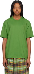 Comme des Garçons Shirt Green Crewneck T-Shirt