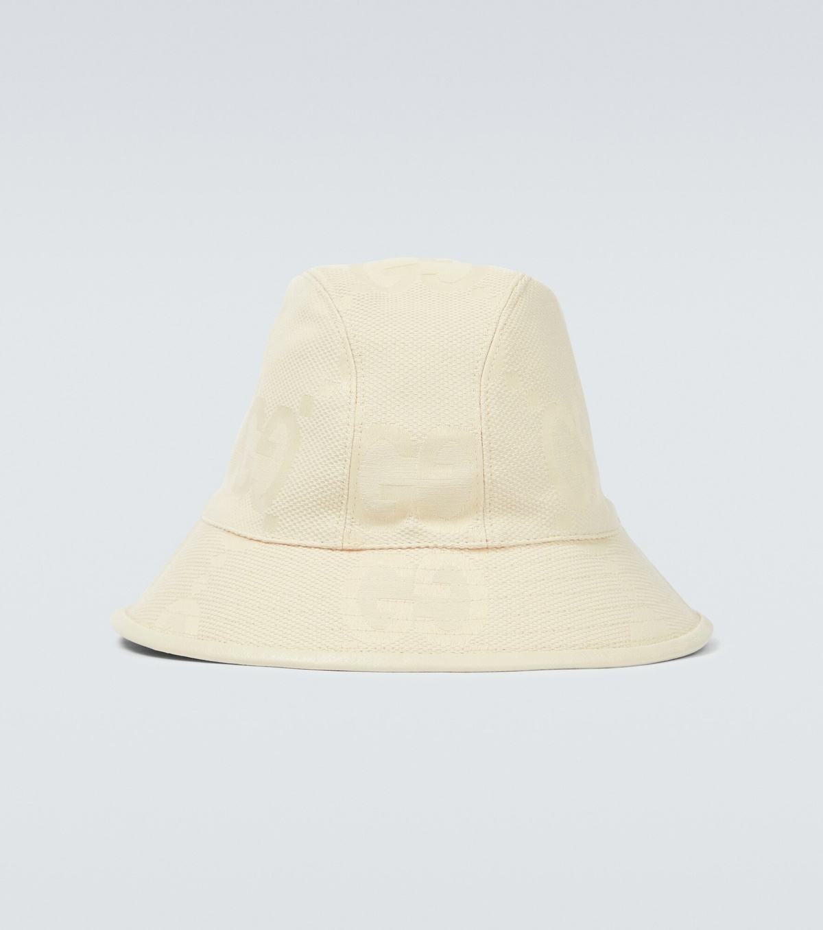 Maxi GG Supreme Canvas Cap in Beige - Gucci