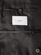 ssstein - Double-Breasted Cashmere Blazer - Brown
