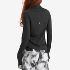 Nike Women's Swift Dri-fit UV Half-Zip T-Shirt in Black