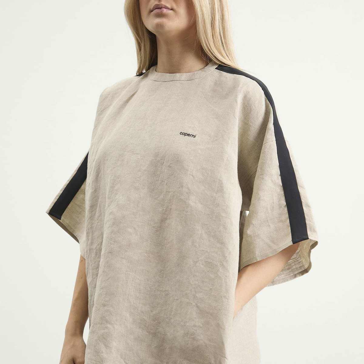 Coperni Women's Zero Waste T-Shirt in Beige