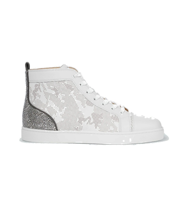 Photo: Christian Louboutin - Louis Sp Strass high-top sneakers