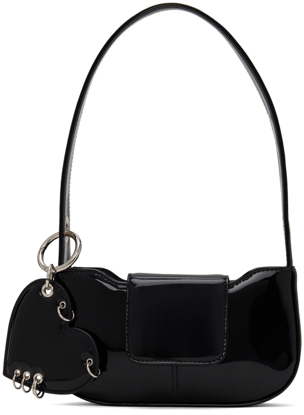 Photo: Justine Clenquet Black Dylan Patent Bag