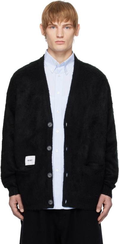 Photo: WTAPS Black Knit 02 Cardigan