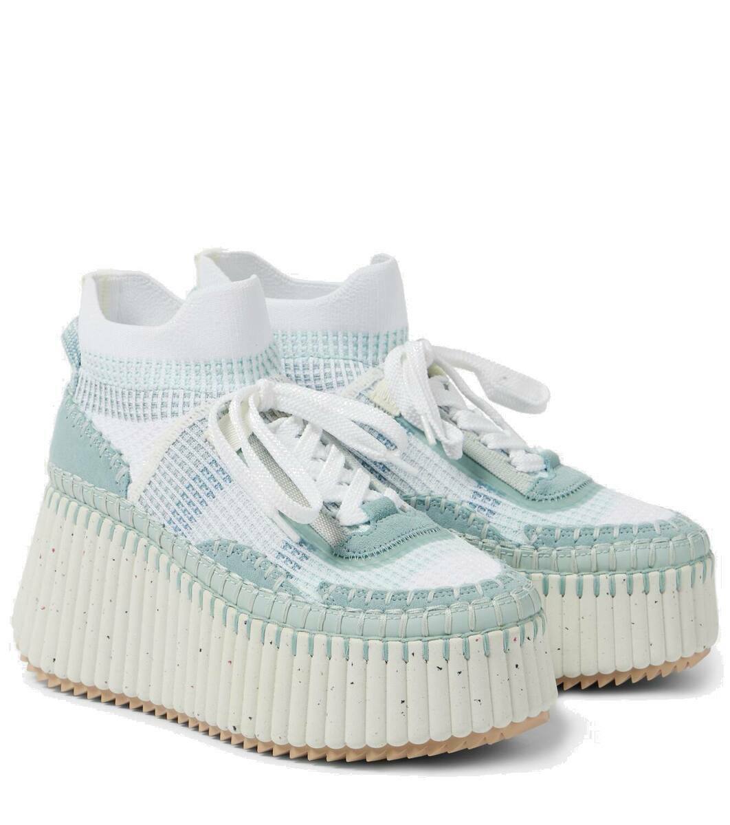 Nama wedge sneakers