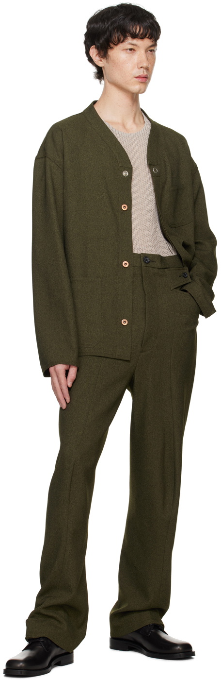 KOZABURO Green Z Trousers