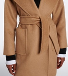 Max Mara Camel hair wrap coat