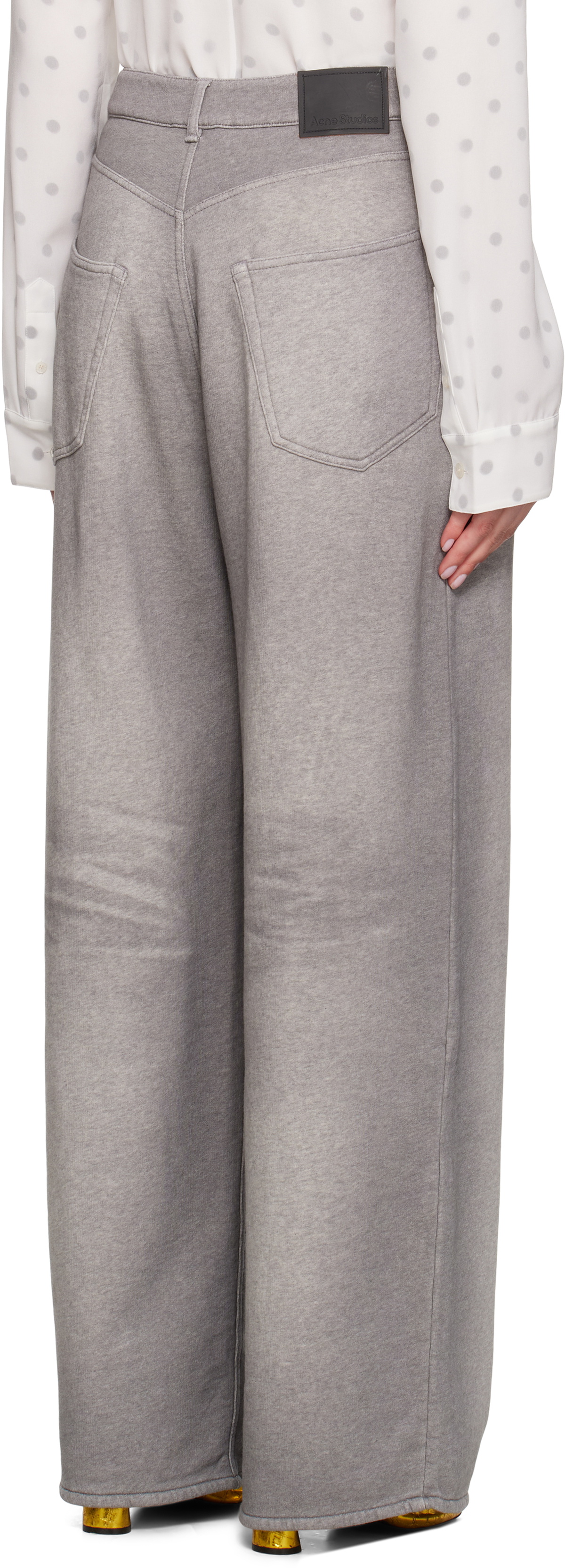 Acne Studios Gray Loose Fit Lounge Pants