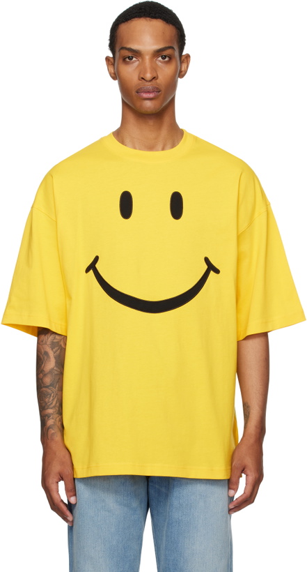 Photo: Moschino Yellow Organic Cotton Smiley® T-shirt