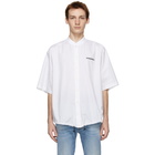 Dsquared2 White Mini Logo Shirt