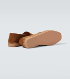 Kiton Leather espadrilles