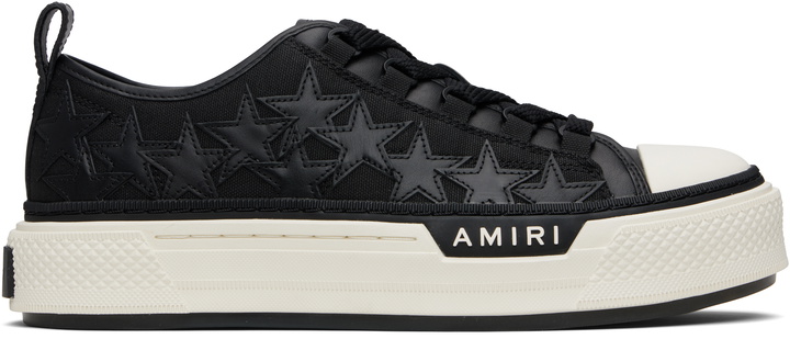 Photo: AMIRI Black Stars Court Low Sneakers