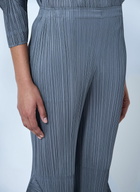 Pleats Please Issey Miyake Pleated Flared Trousers