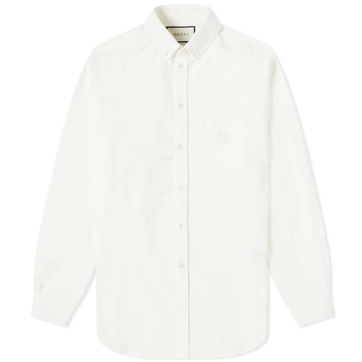 Photo: Gucci Logo Oxford Shirt