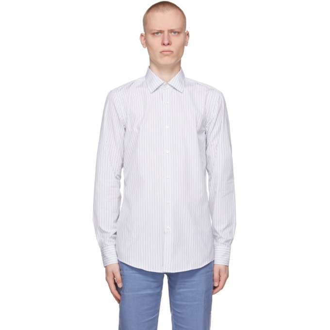 Photo: Boss White Striped Jango Shirt