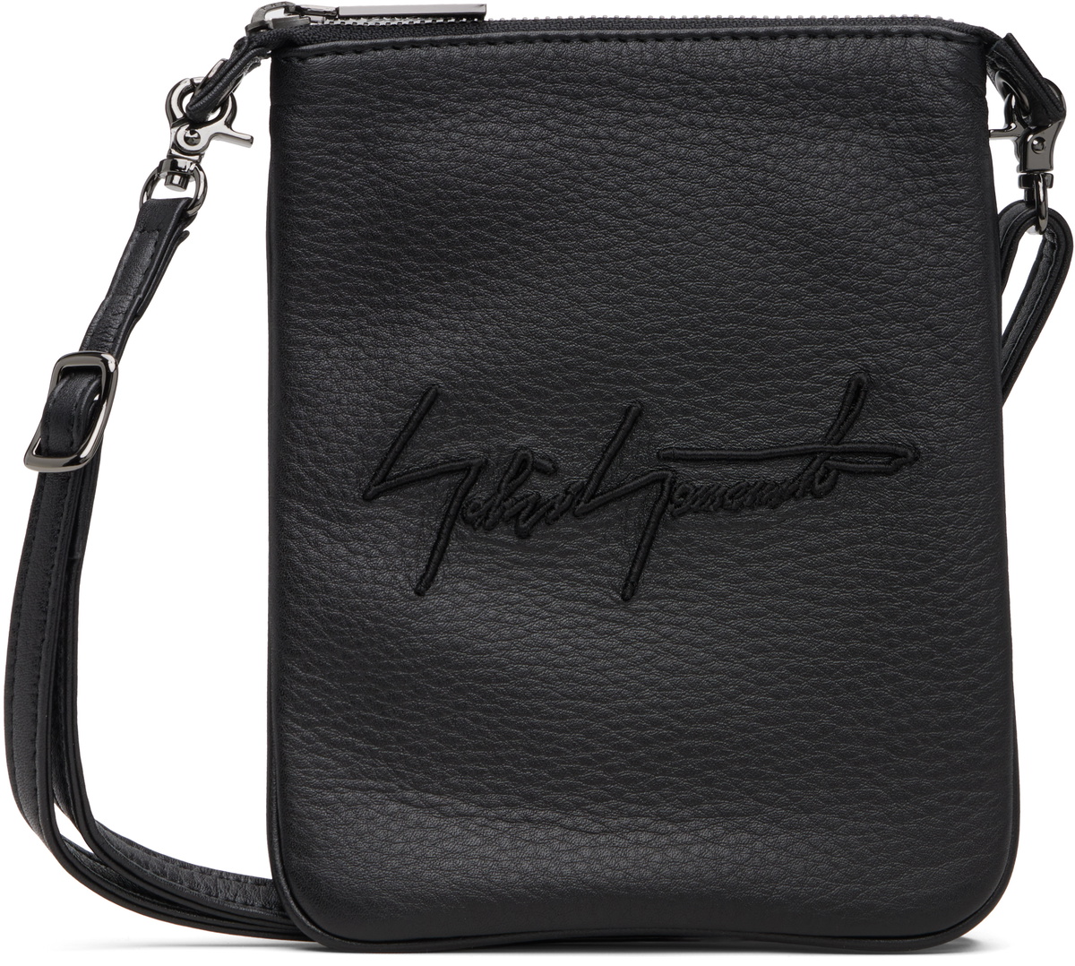 バッグ Signature sacoche discord yohji yamamoto DISCORD YOHJI YAMAMOTO-Crossbody bags-Crossbody Bags-BLACK