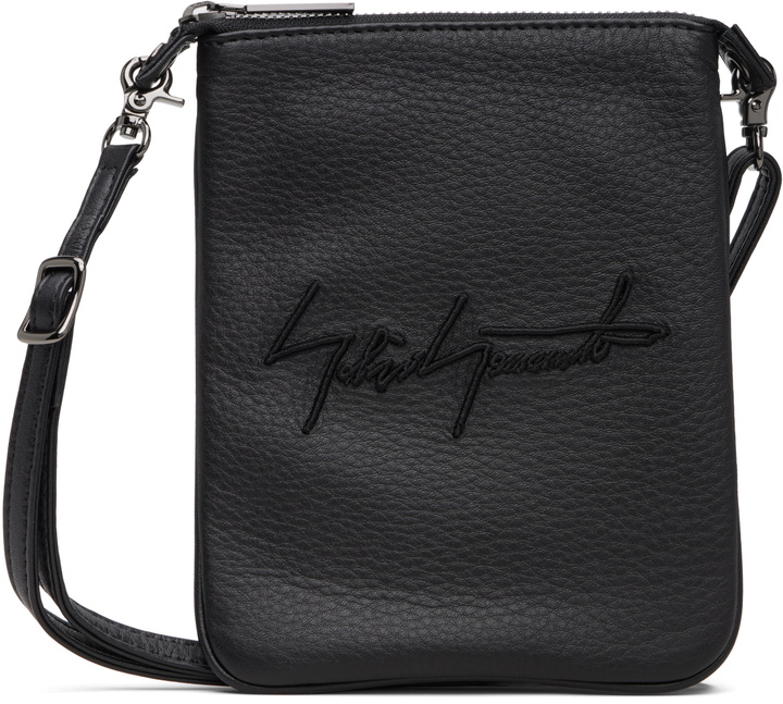 Photo: YOHJI YAMAMOTO Black Signature 'Sacoche' Pouch