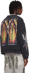 Who Decides War Black Ember Chapel Crewneck Sweatshirt