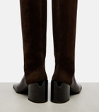 Alaïa 55 leather knee-high boots