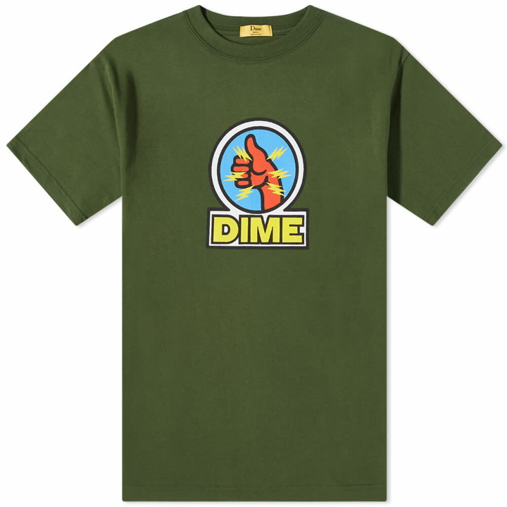 Photo: Dime Men's Kiddo T-Shirt in Dark Olive