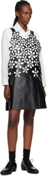 Noir Kei Ninomiya Black Petal Midi Dress
