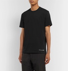 Comme des Garçons SHIRT - Slim-Fit Logo-Print Cotton-Jersey T-Shirt - Black