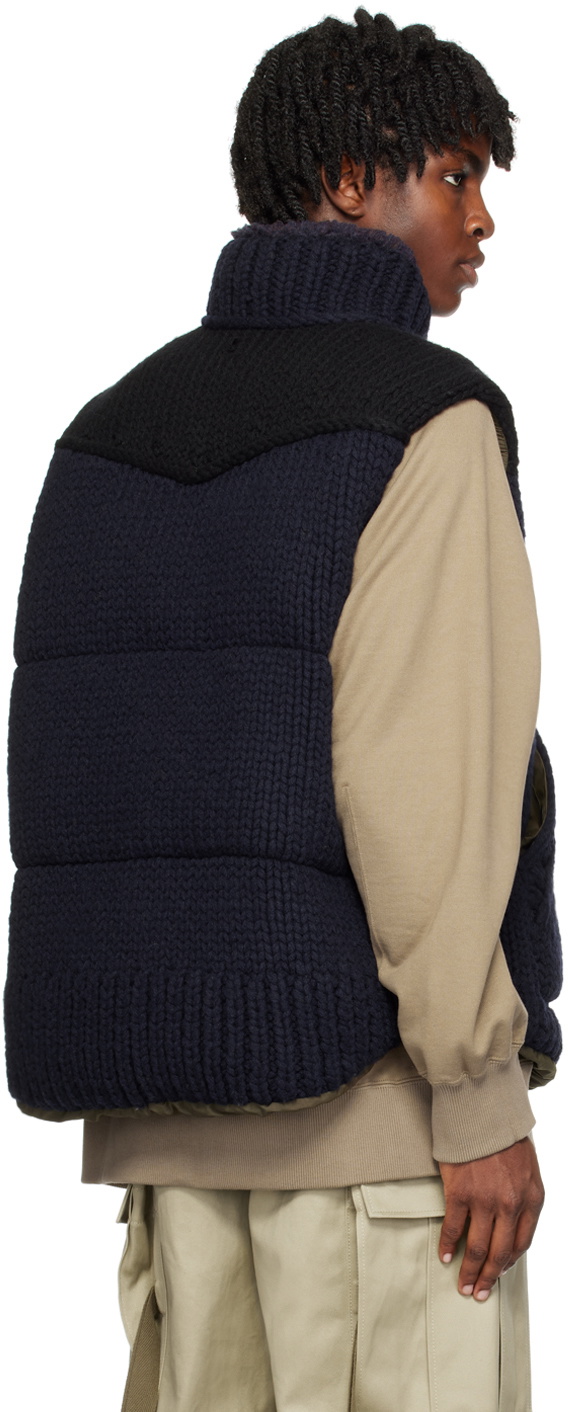 ジャケット SACAI PUFFER VEST Sacai Fall/Winter 2024 | Fashion For Men