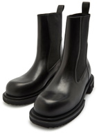 Rick Owens Gabe Leather Chelsea Boots Black