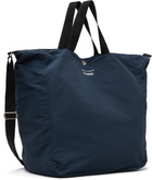 Comme des Garçons Homme Navy Grosgrain Tote