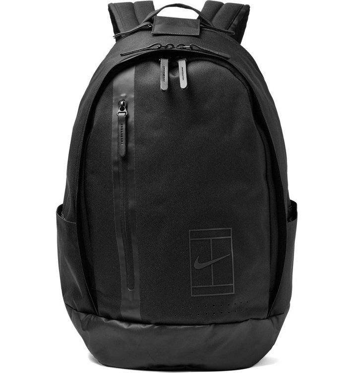 Photo: Nike Tennis - NikeCourt Advantage Canvas Backpack - Black