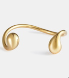 Bottega Veneta Drop 18kt gold-plated cuff bracelet